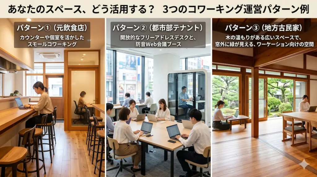 空きスペースの活用事例